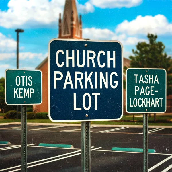 Church Parking Lot — Otis Kemp & Tasha Page-Lockhart