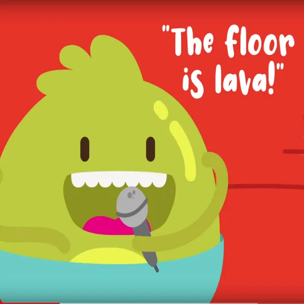 The Floor is Lava Song for Kids — The Kiboomers